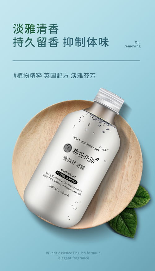 護(hù)膚品沐浴露產(chǎn)品精修圖